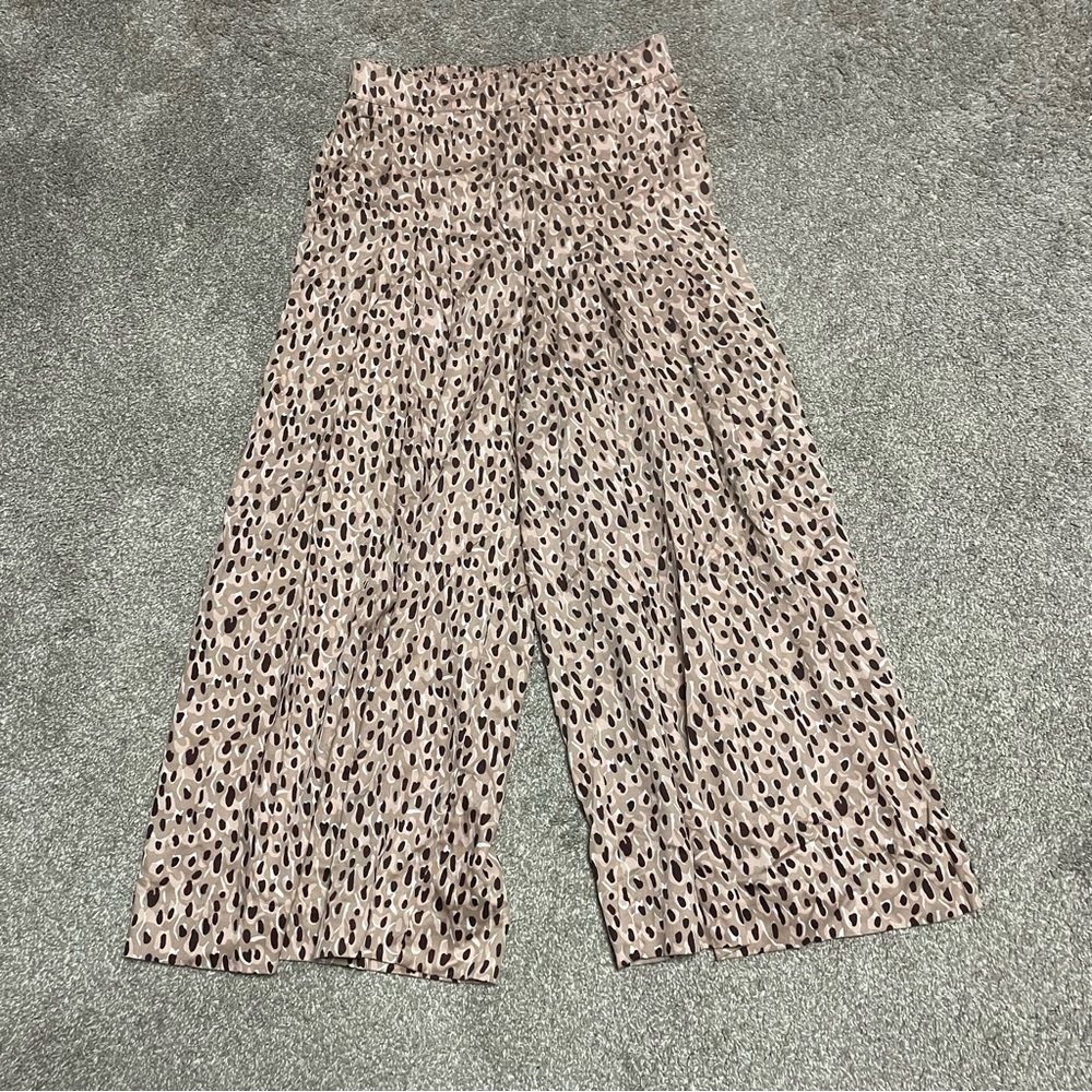 Women’s Anthropologie Pleated Wide Leg Pants Size S